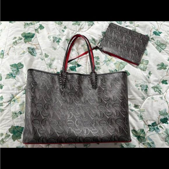 Handbags - Christian Louboutin Cabata Monogram Tote